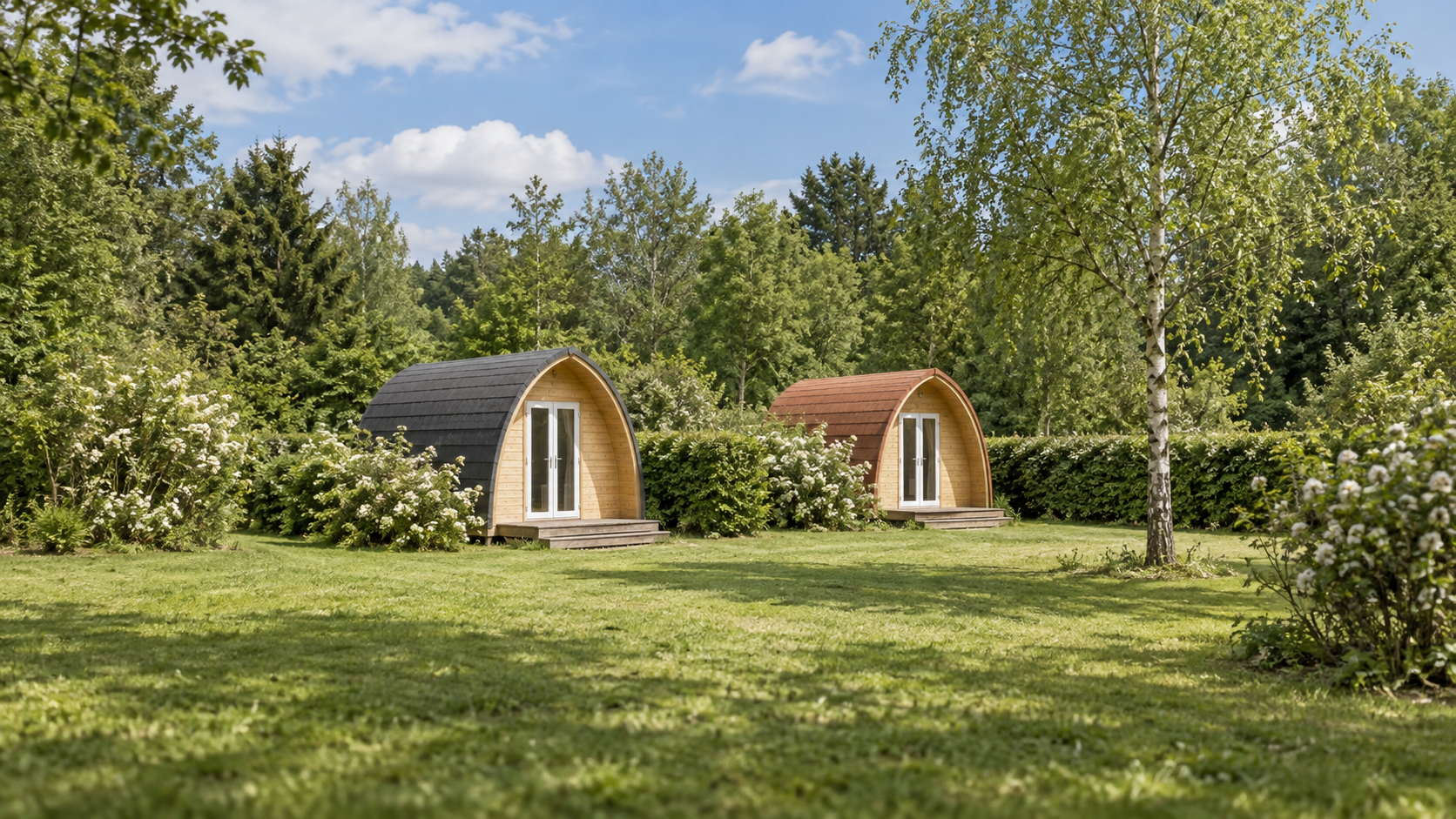 AI-gegenereerd algemeen sfeerbeeld van een kampeeromgeving; geen foto van Camping am See.