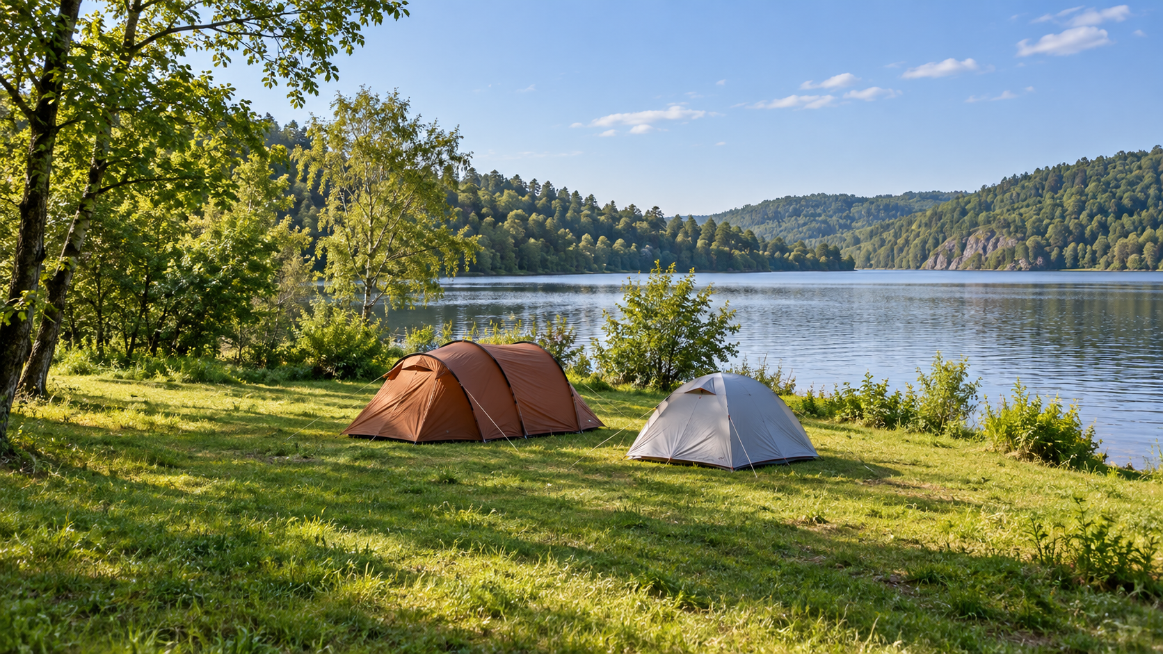 AI-gegenereerd sfeerbeeld, geen foto van de camping
